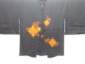 華紋模様一ツ紋絵羽織